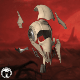 Wearable General Grievous Helmet 3d model
