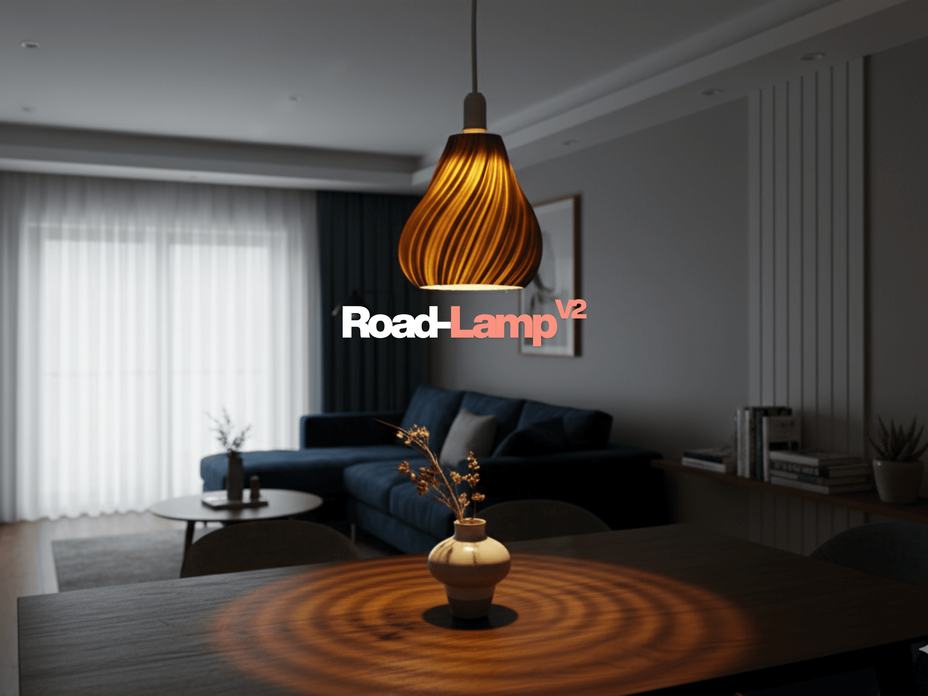 Road Lamp V2 3d model