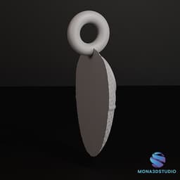 Squid Game Soldier Mask with Circle 3d model