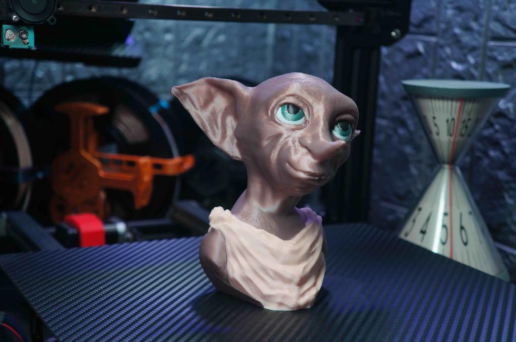 Dobby Multicolor Bust Support Free ERCF MMU Mosaic Palette 3d model