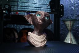 Dobby Multicolor Bust Support Free ERCF MMU Mosaic Palette 3d model