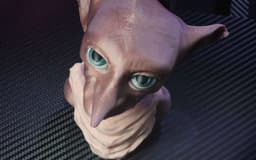 Dobby Multicolor Bust Support Free ERCF MMU Mosaic Palette 3d model