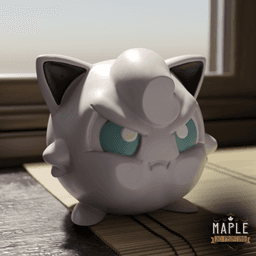 Window Jigglypuff 3d model