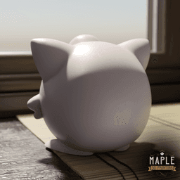 Window Jigglypuff 3d model