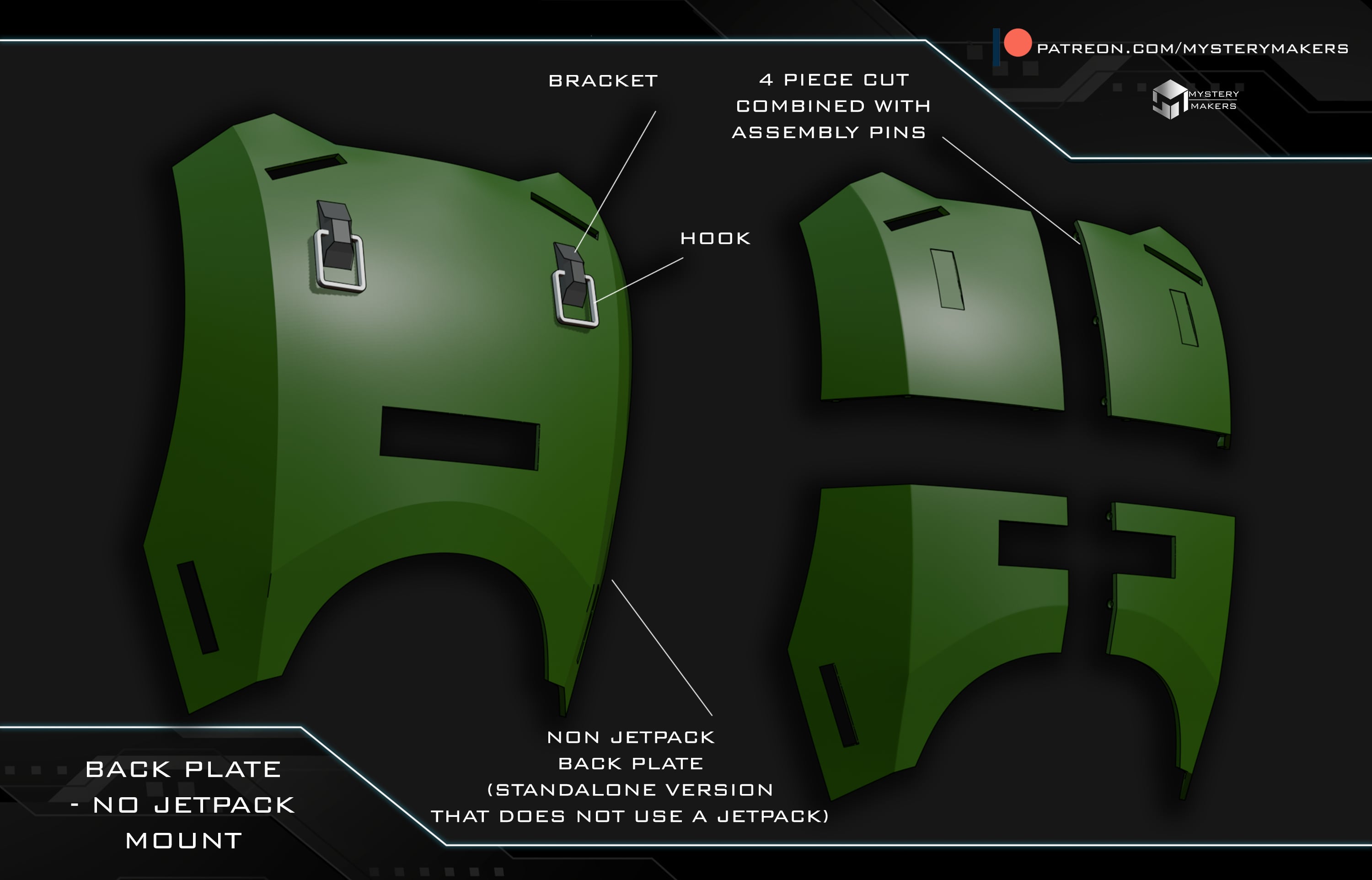 WW2 Boba Fett set 3d model