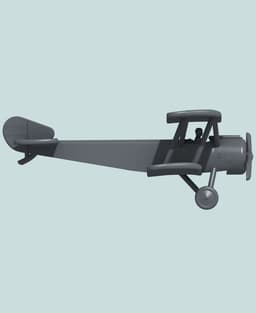 1:144 Sopwith 1½ Strutter (Single-seater) 3d model