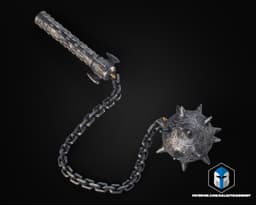 Dark Ages Flail - 3D Print Files 3d model