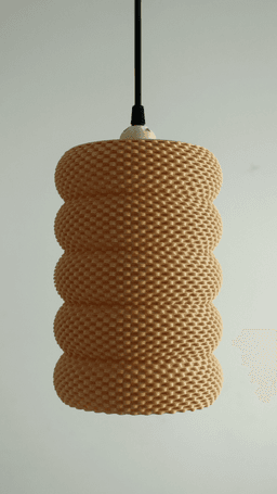 Delfina Lampshade - Adaptive E27 Pendant Lamp & Table Lamp by Lunfardo 3d model