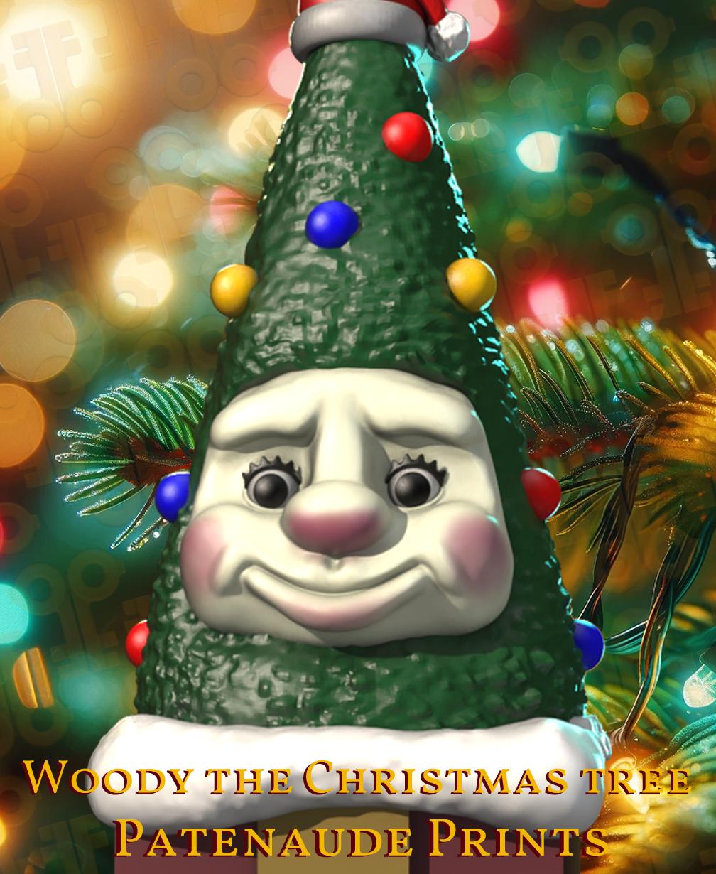Woody The Christmas Tree 3d model