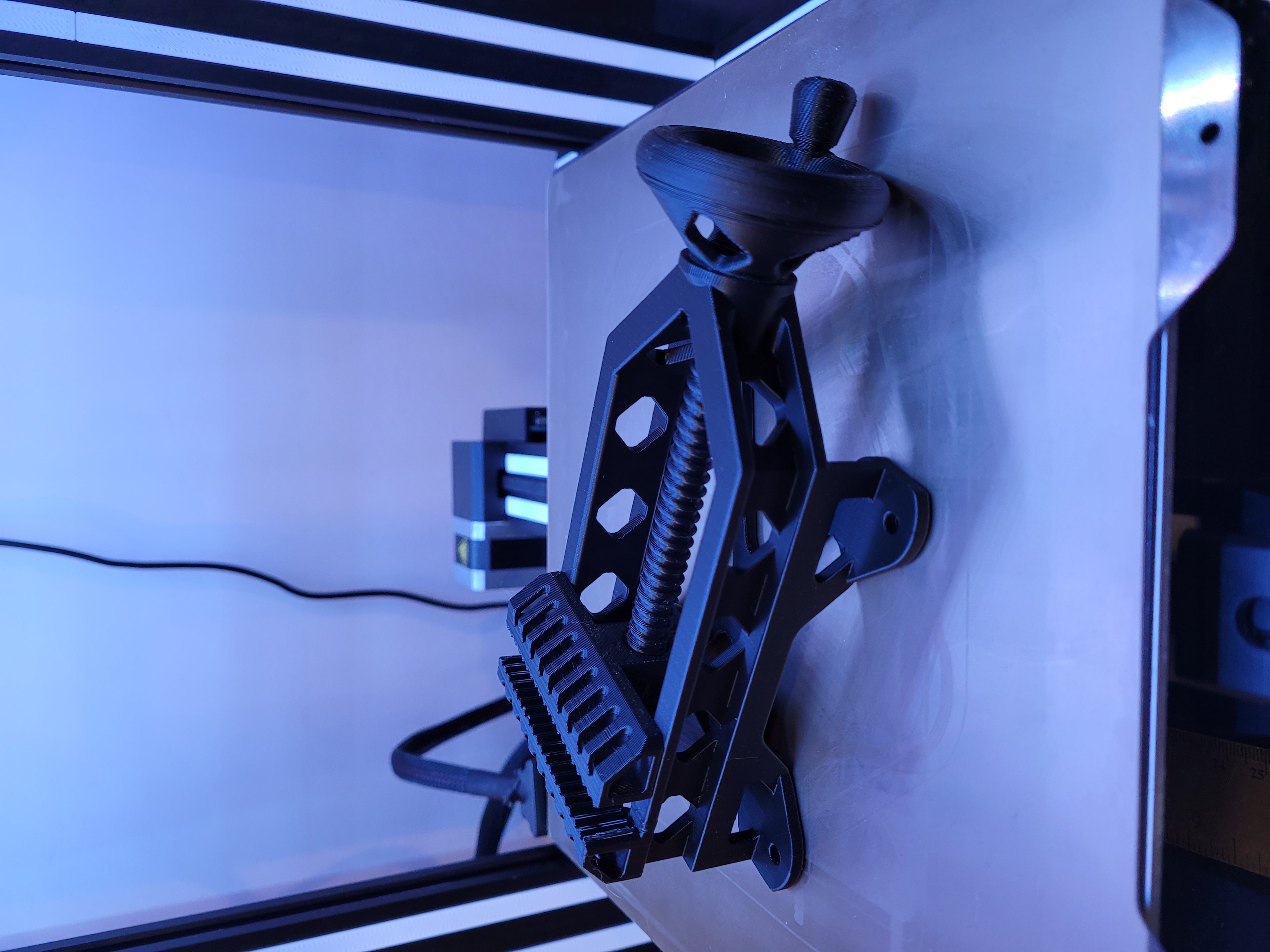 Printed in Black Duramic PLA+