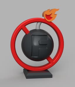 F Bomb 3d model