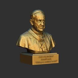 Busto_papa_francisco_v1.stl 3d model