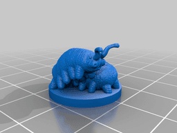 Velvet Worm 3d model