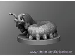 Velvet Worm 3d model