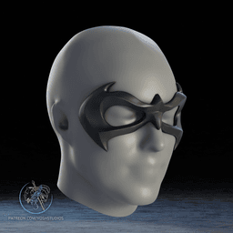 Robin Mask 3D Printer STL File 3d model