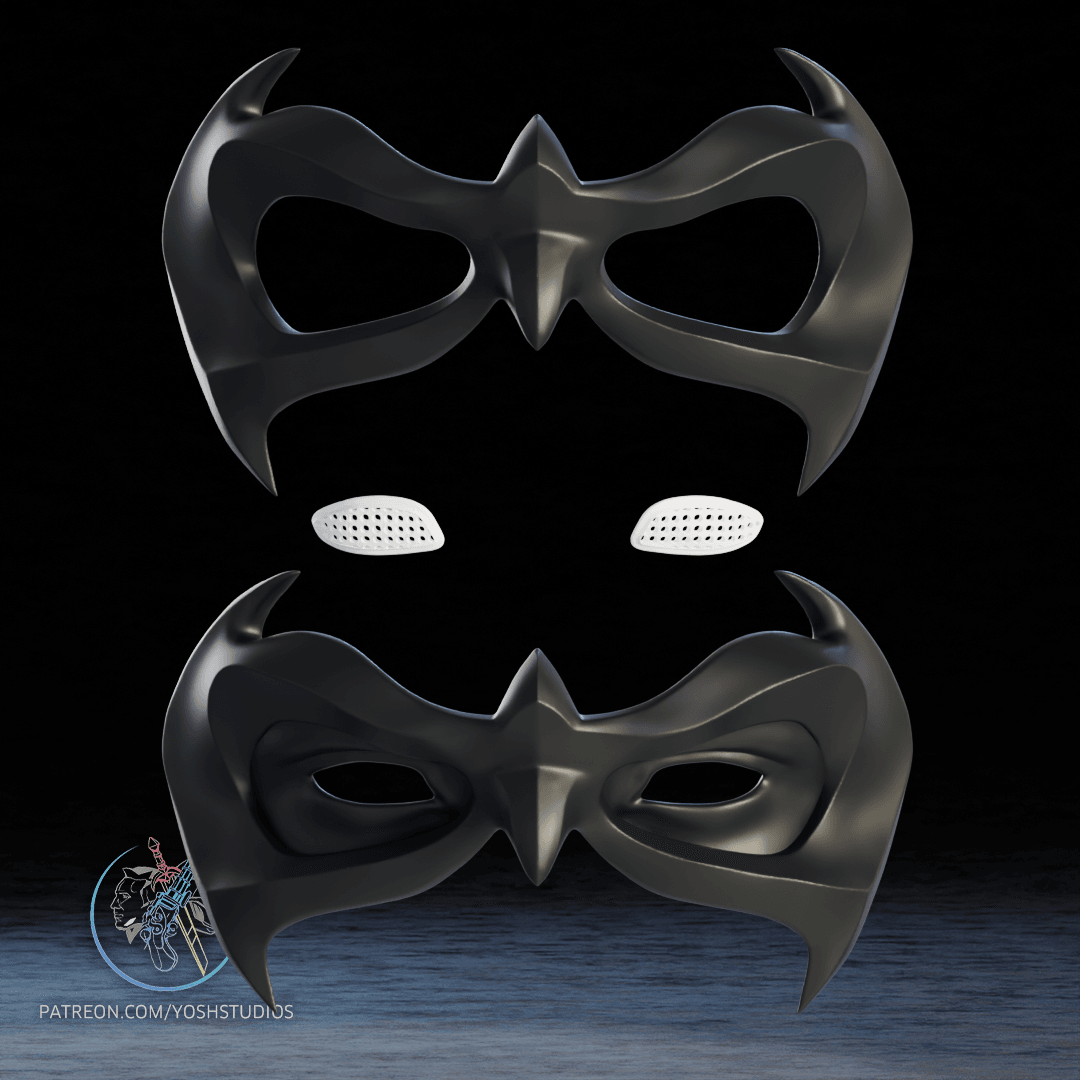 Robin Mask 3D Printer STL File 3d model