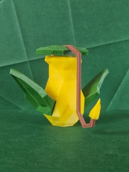 Victreebel Low Poly Pokemon 3d model