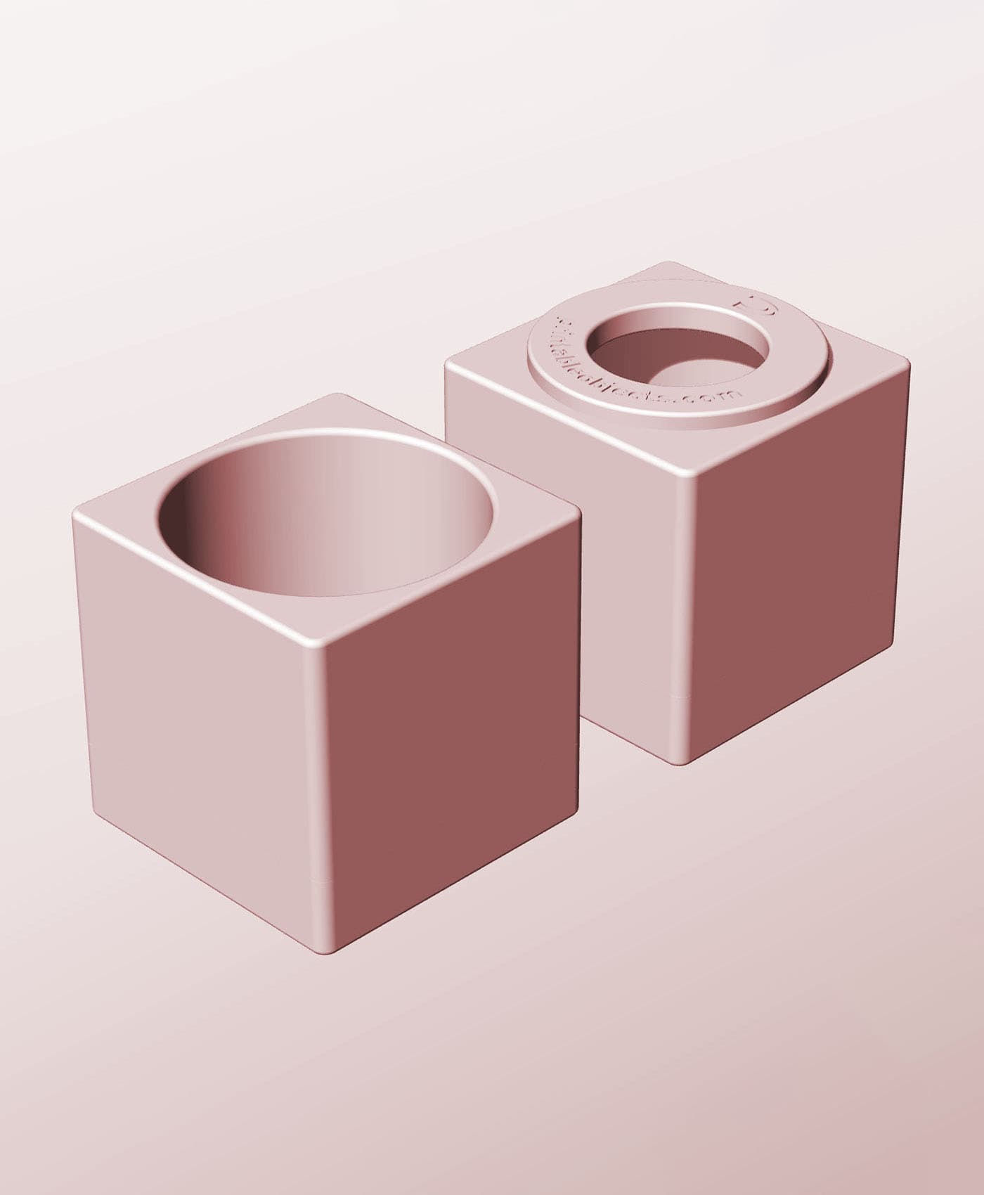 CS68-75-P Stackable pierced component box for creative makers 3d model