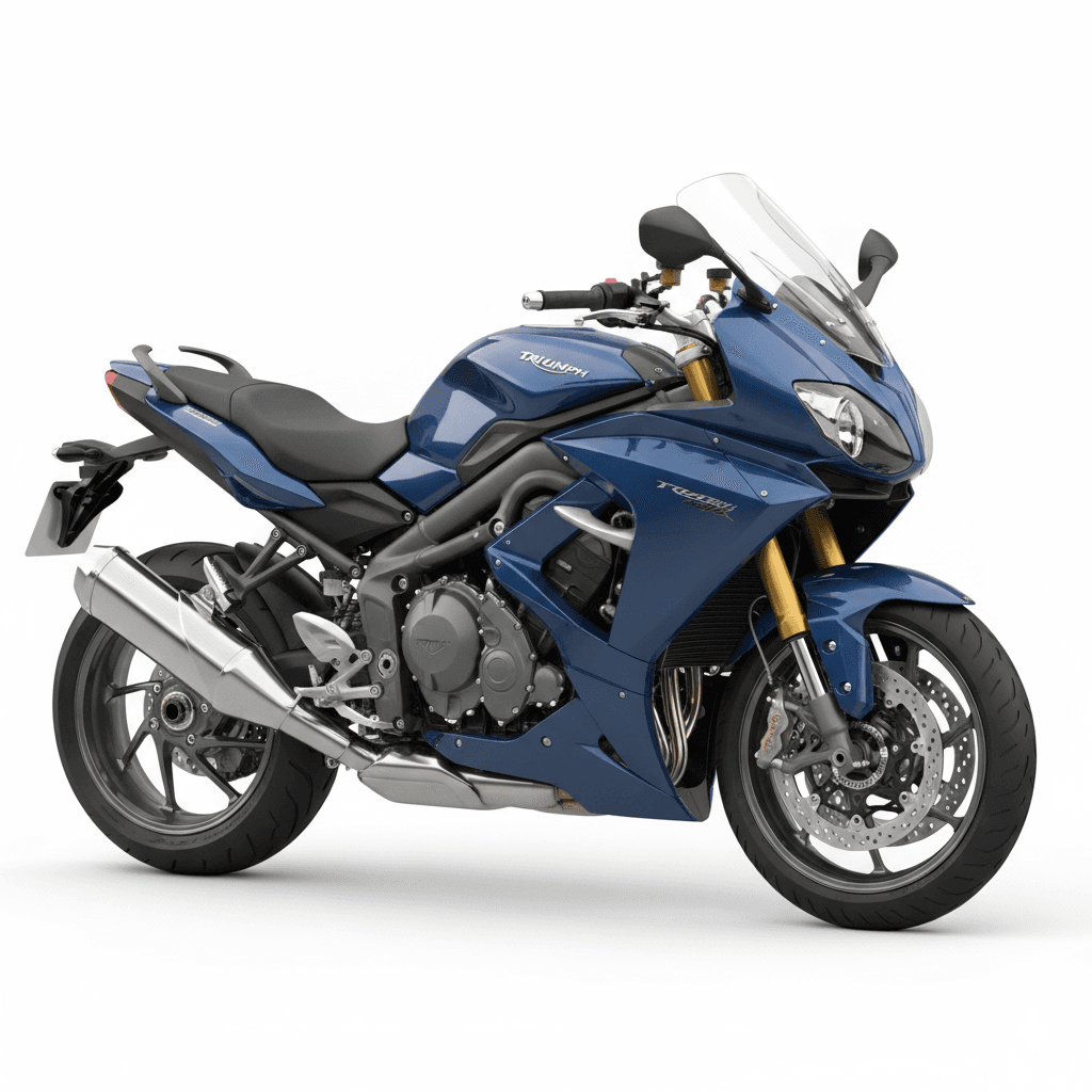 Triumph Trophy SE Touring Motorcycle 3d model