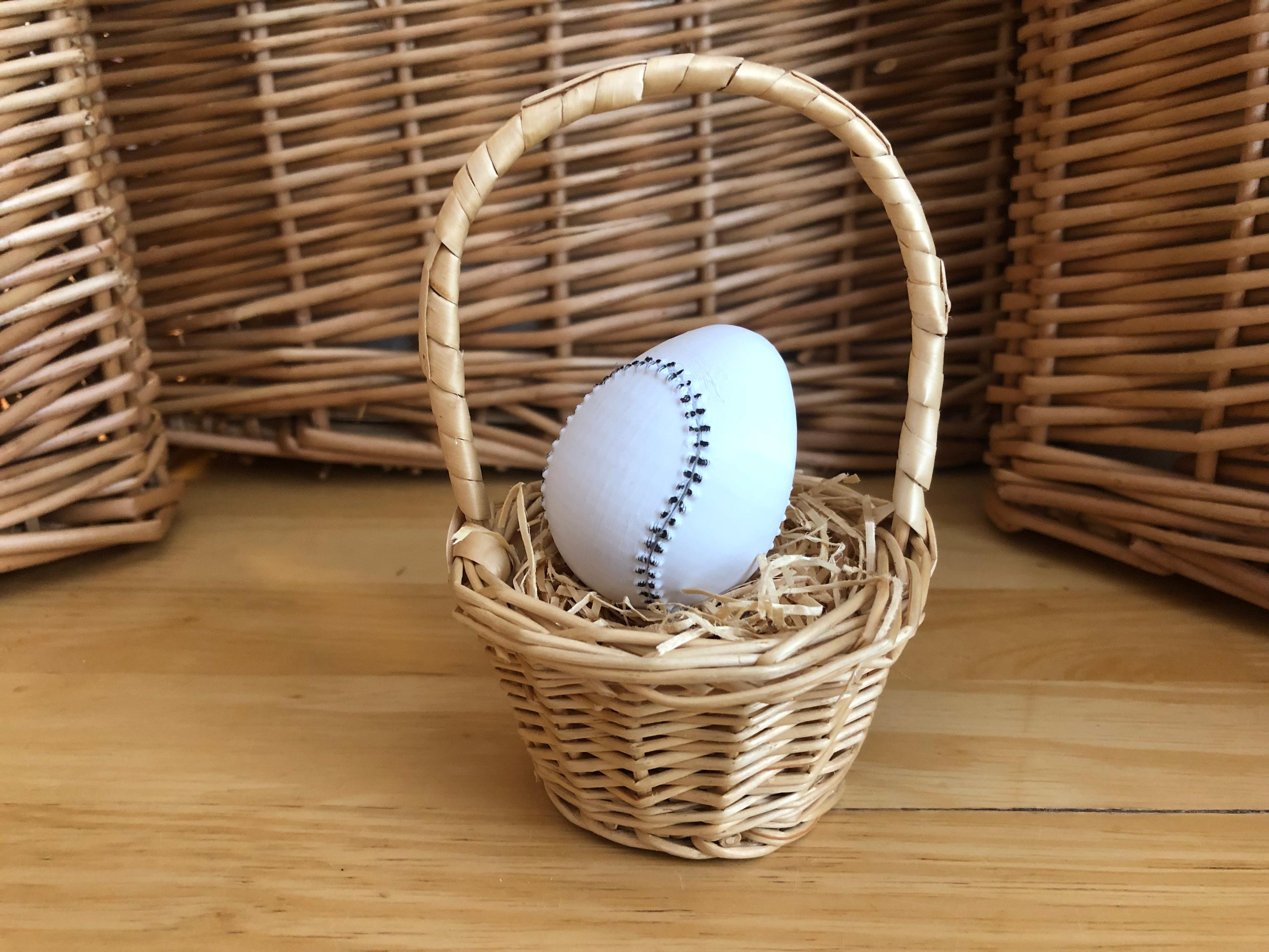 Eggball (Baseball) 3d model