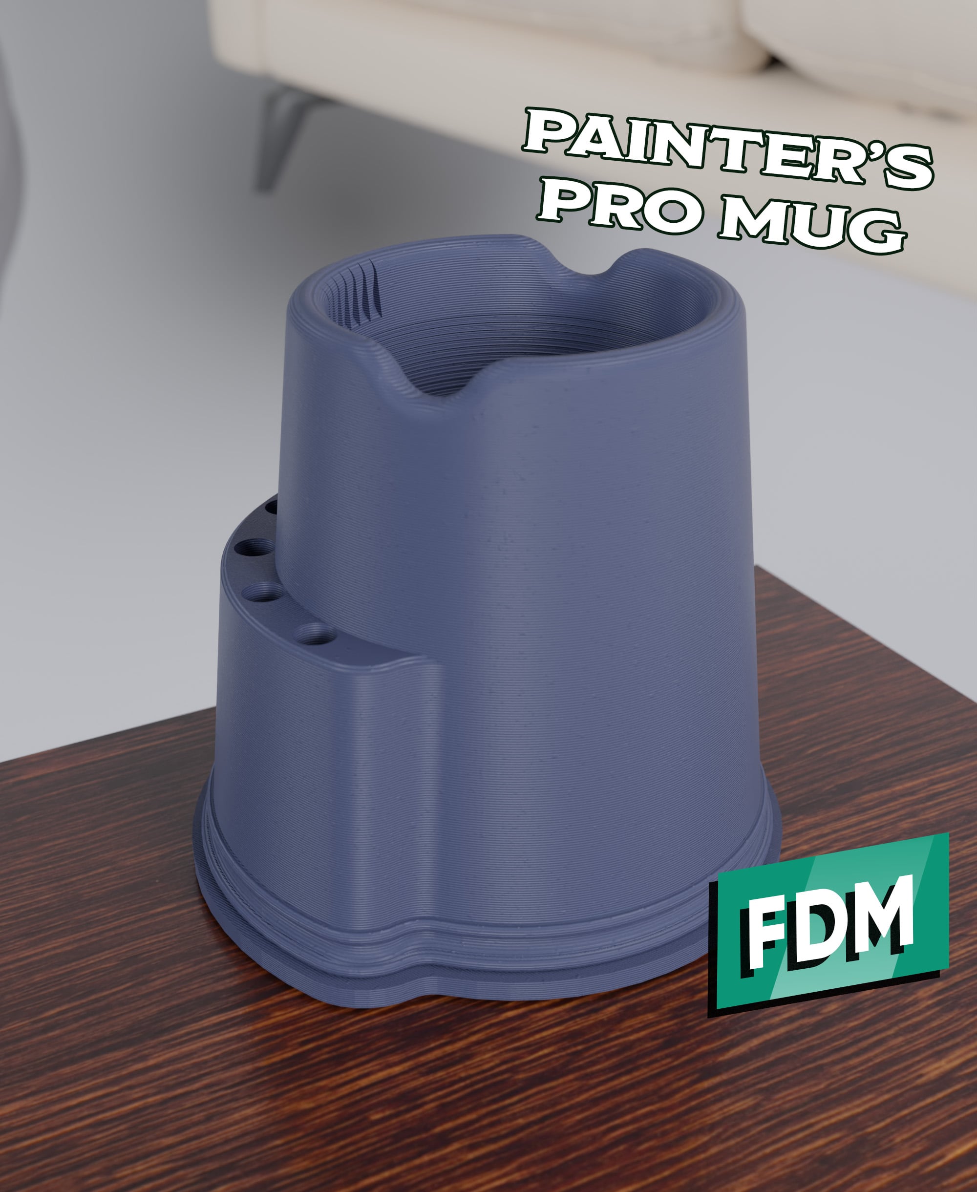 RPG - Painte's Mug 3d model