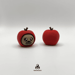 Fruit Buddy Apple 3d model