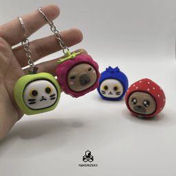 Fruit Buddy Apple 3d model