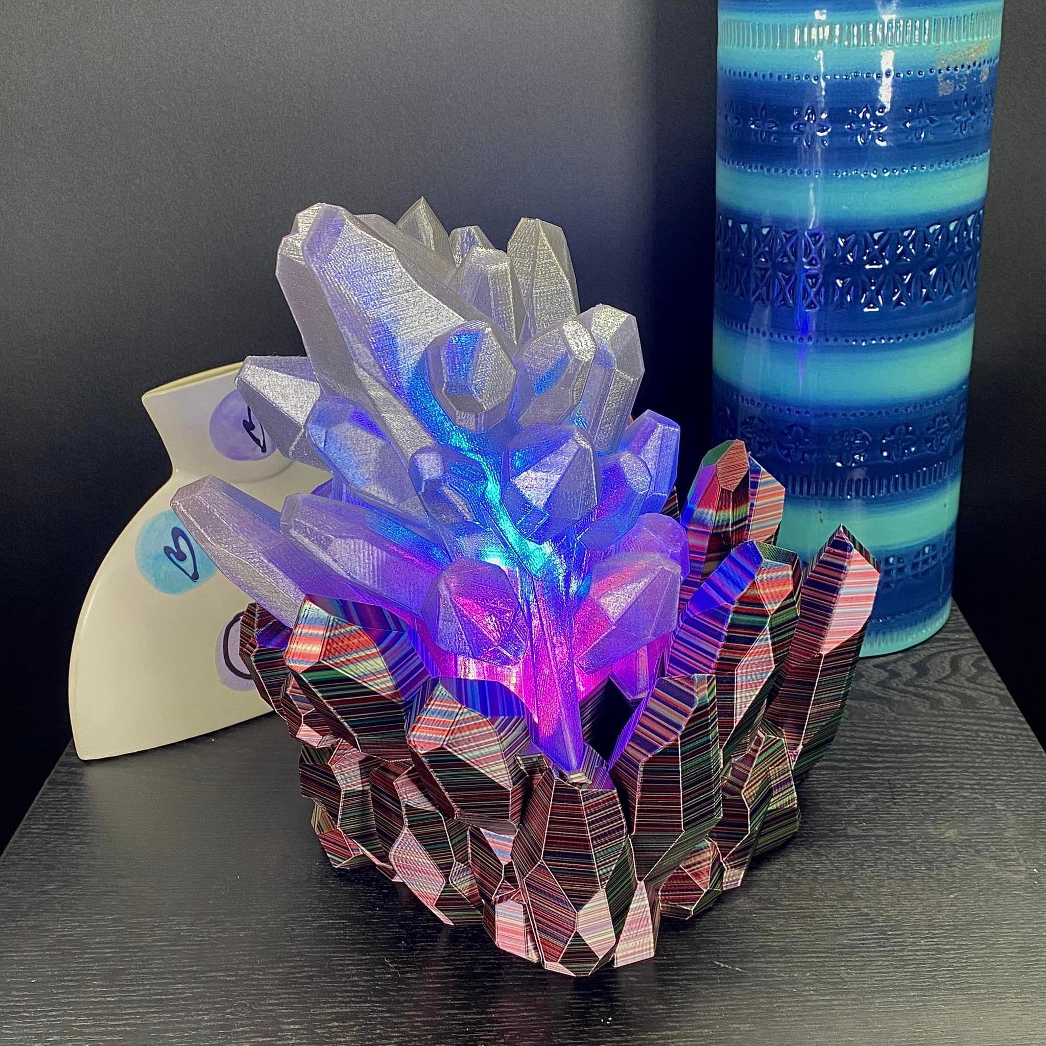 Crystal Led Lamp 3d model