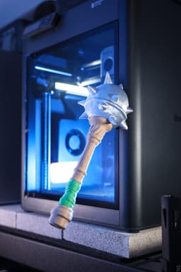 Mighty Mace - Handle for Bambu Lab printers 3d model