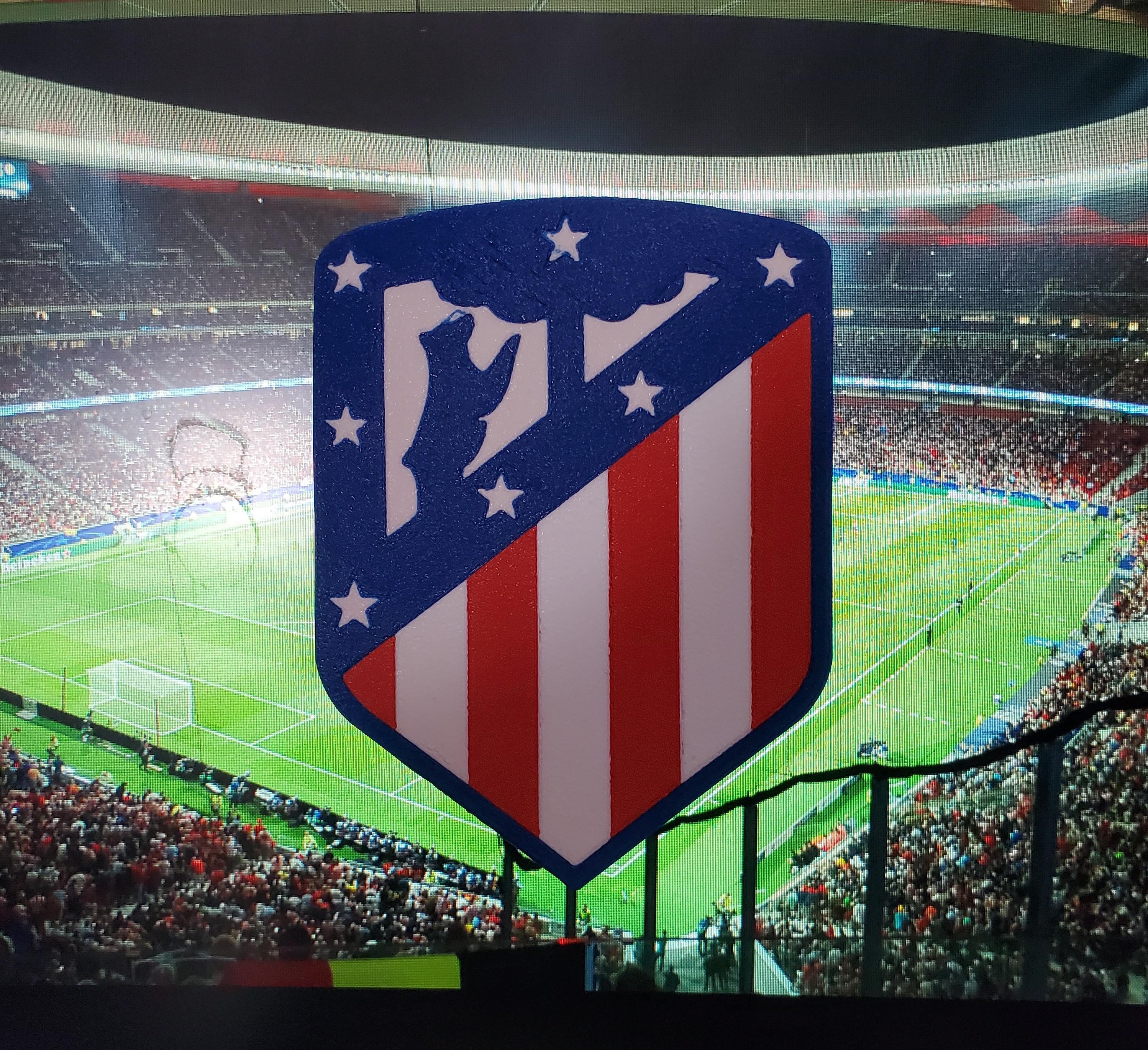 AMS / MMU Club Atlético de Madrid, S.A.D. (Atlético) coaster or plaque 3d model