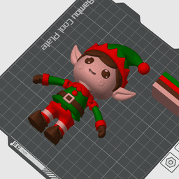 TWINKLE TOE - Whimsical Christmas Elf 3d model