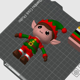 TWINKLE TOE - Whimsical Christmas Elf 3d model
