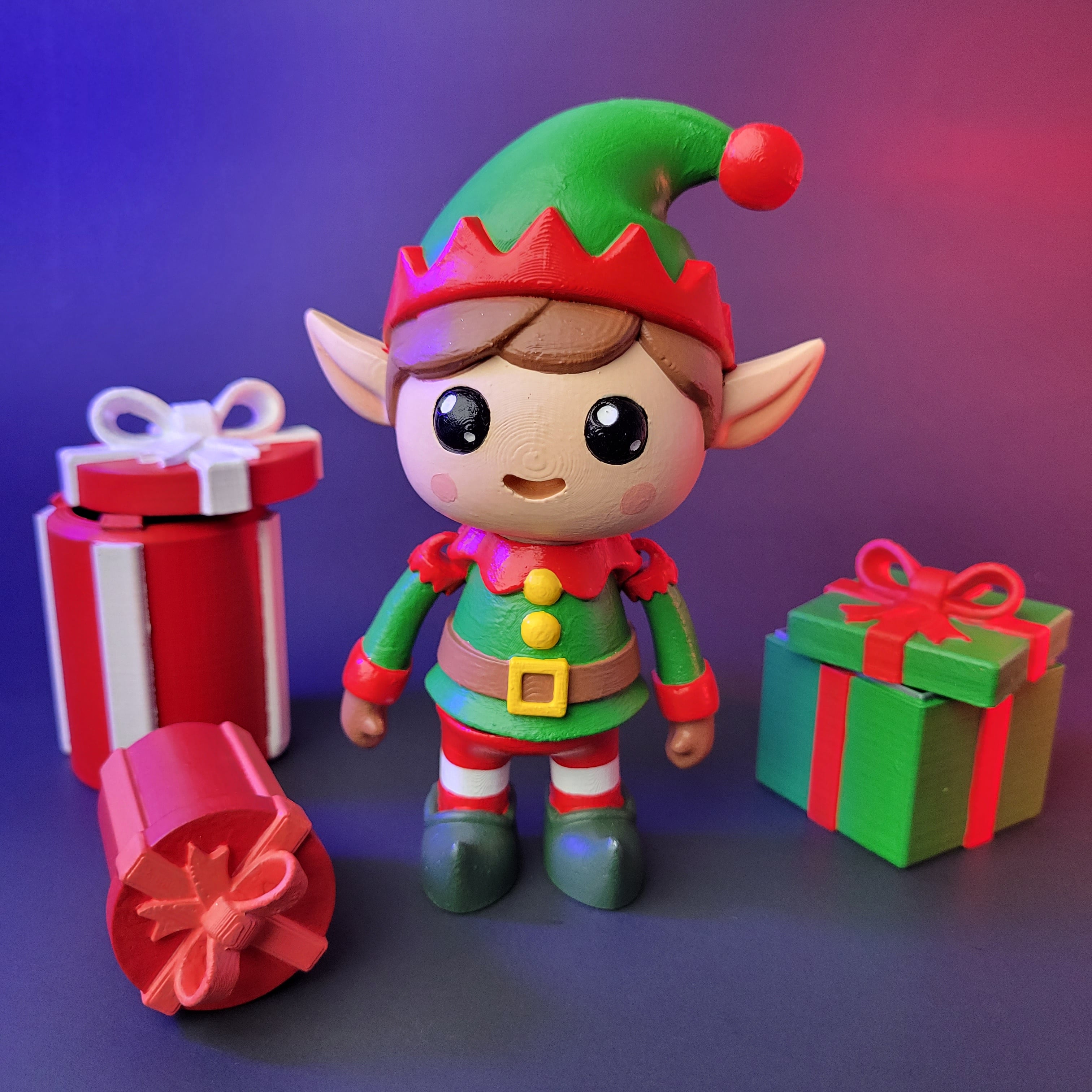 TWINKLE TOE - Whimsical Christmas Elf 3d model