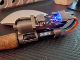Cordless Soldering Iron TS80/P - 18650 Battery Module for TS80 3d model