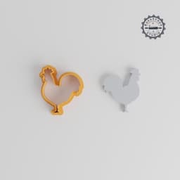 Rooster Shape Cutter Set, 18 Varied Sizes, Perfect for Cookies, Fondant & Clay, Animal Poultry Designs PRODUCT_142 3d model