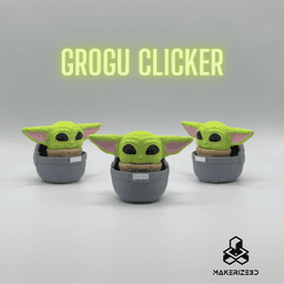Grogu Clicker 3d model