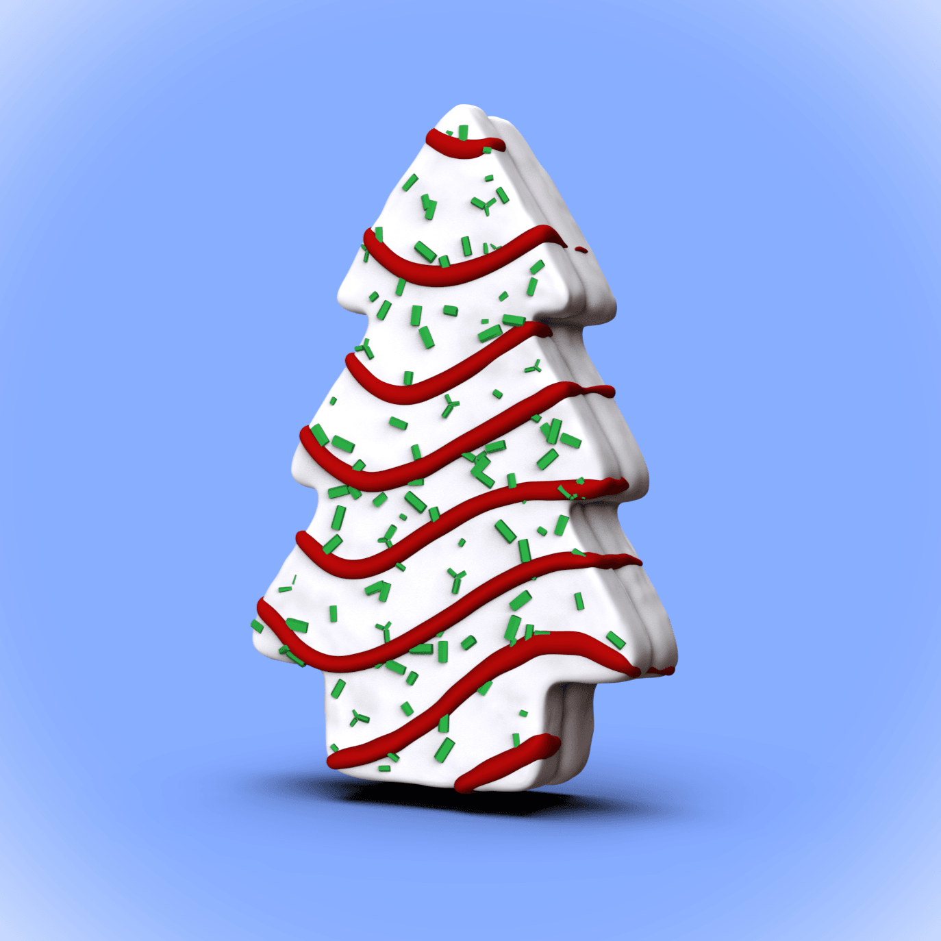 Little Debbie Classic Tree Keychain/Decor (+MMU) 3d model