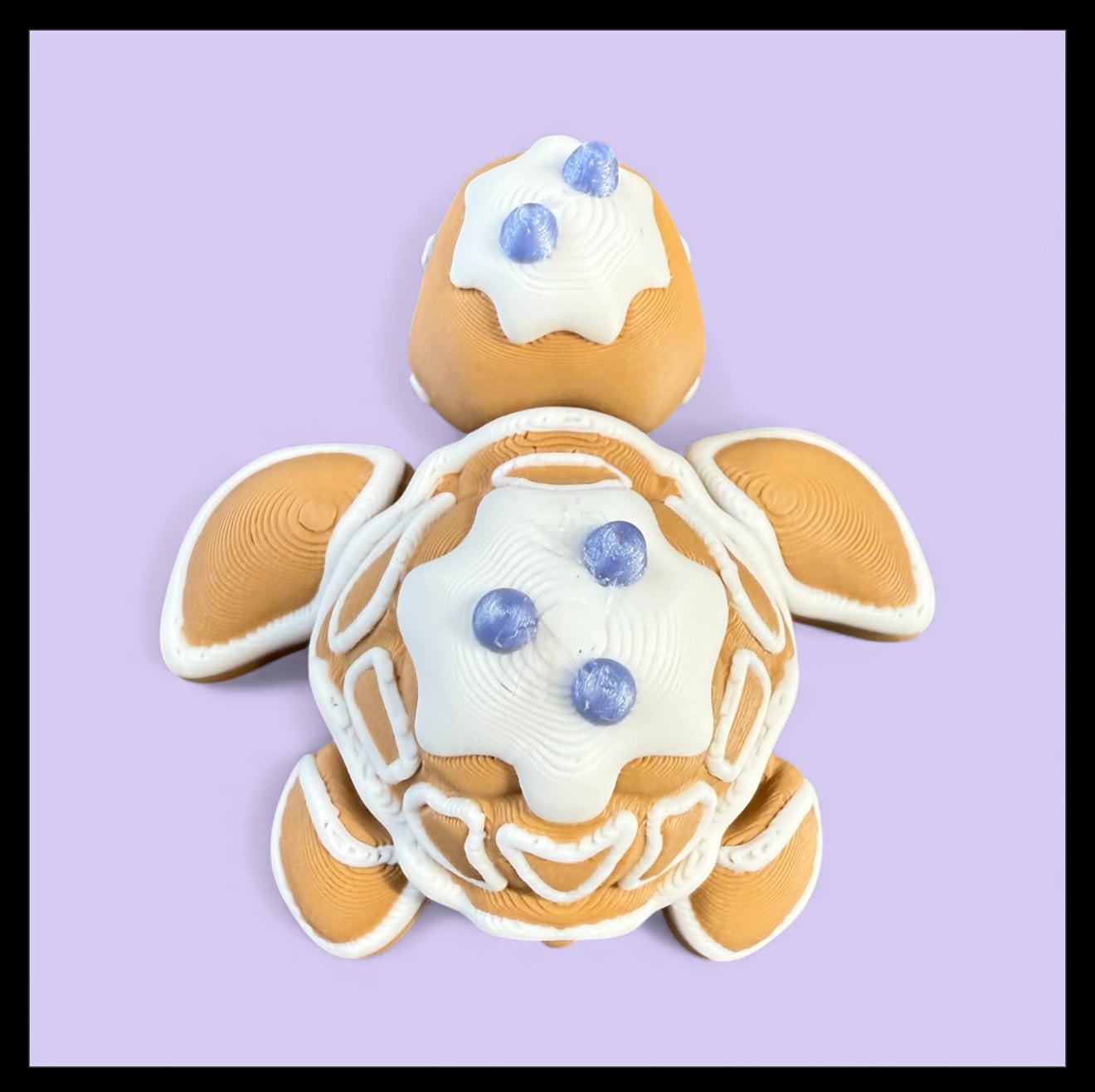 Gingerbread Turtle 3d model