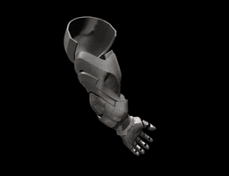 Winter Soldier Full Armor - Arm, Mask and Knee Pads - Marvel Rivals 3d model