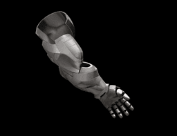 Winter Soldier Full Armor - Arm, Mask and Knee Pads - Marvel Rivals 3d model