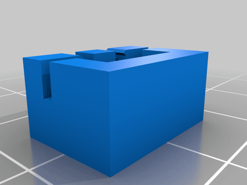3 pin JST connector(printable) 3d model
