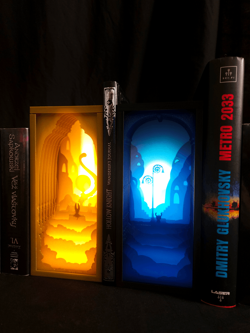 Hollow Knight Silksong Book Nook 3d model