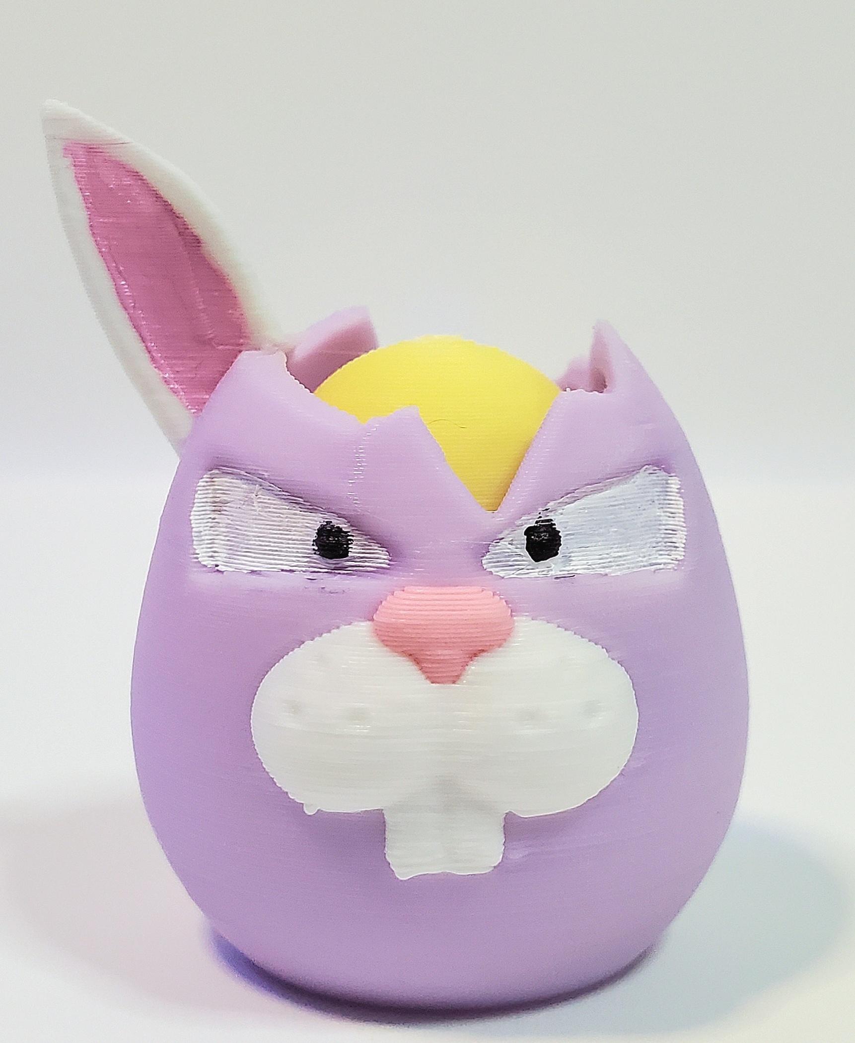 Easter Bunny Exeggcute [5 OF 6] Seasonal Pokemon Fan Art Holiday Decoration Set 3d model
