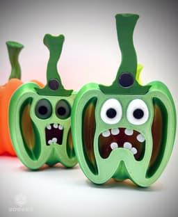 Screaming Pepper 3d model