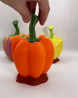 Screaming Pepper 3d model
