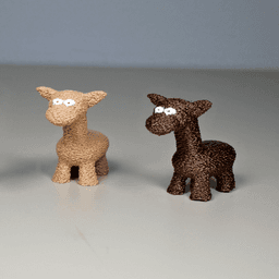 Alfie the Tiny Alpaca 3d model