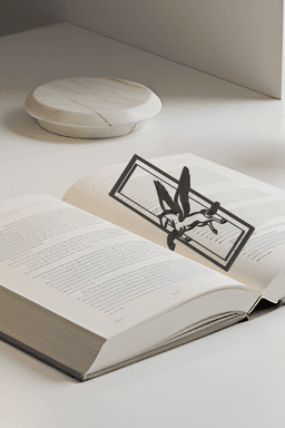 Pegasus Bookmark, Gift Idea 3d model