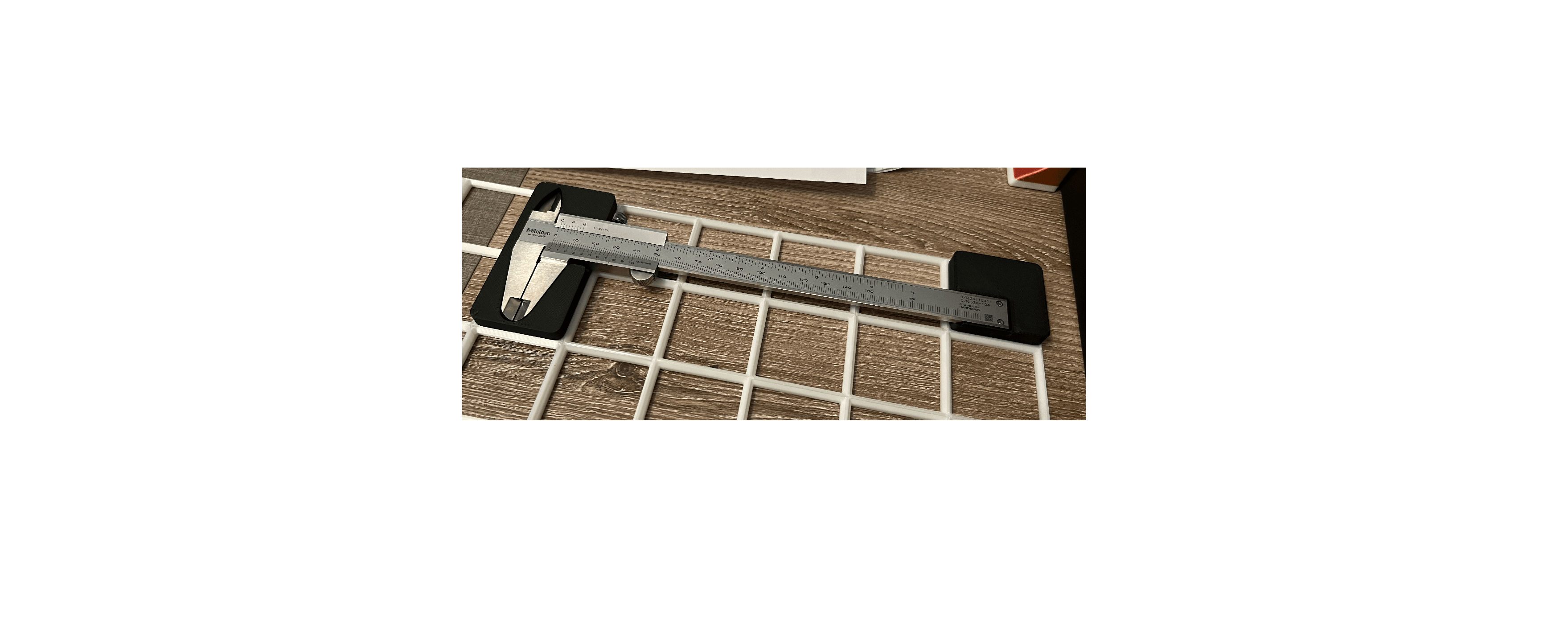 Gridfinity Caliper holder for Mitutoyo 530-104 3d model
