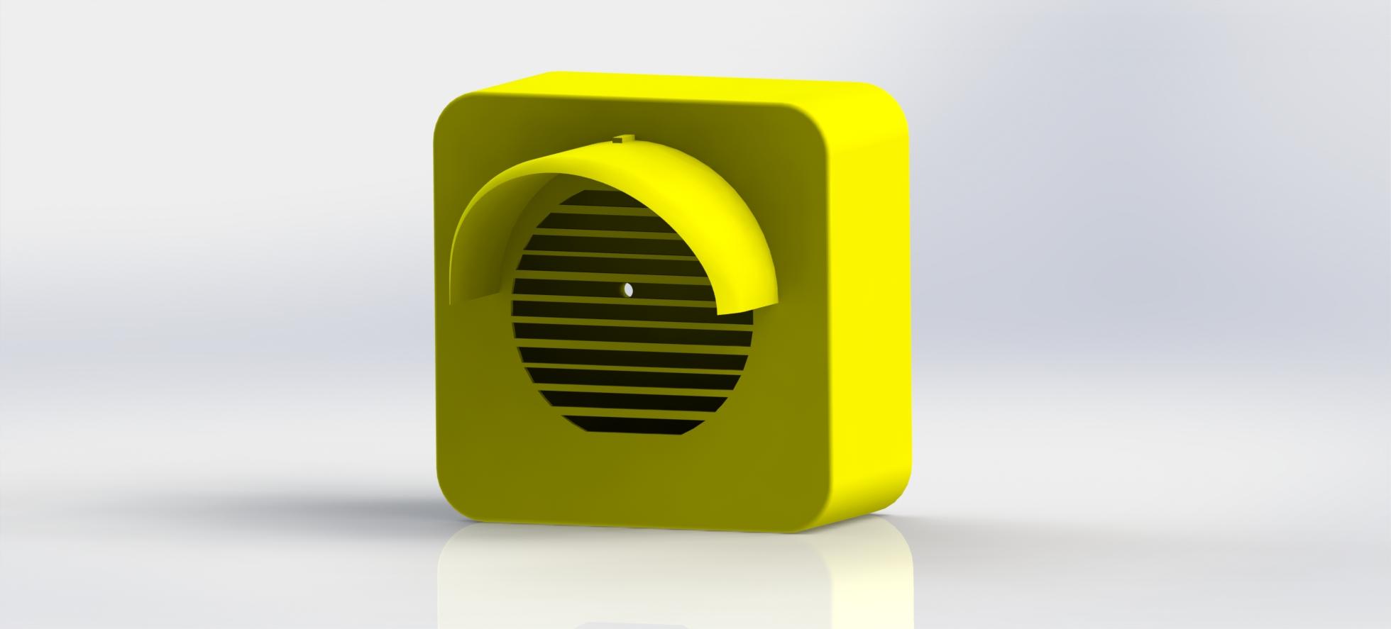box áudio 3d model