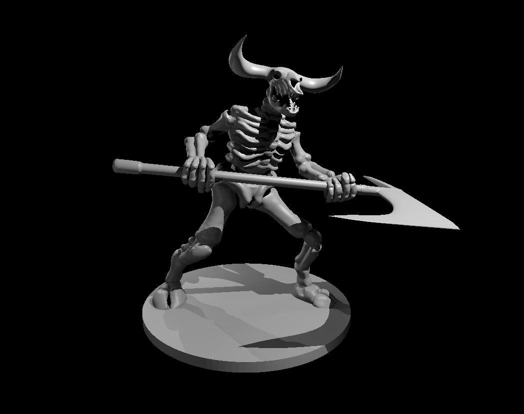Skeleton-Minosaur - Skeleton Minosaur - 3d model render - D&D - 3d model
